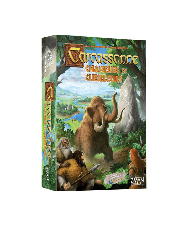 ZMAN GAMES  CARCASSONNE  CHASSEURS ET CUEILLEURS  FR  70404